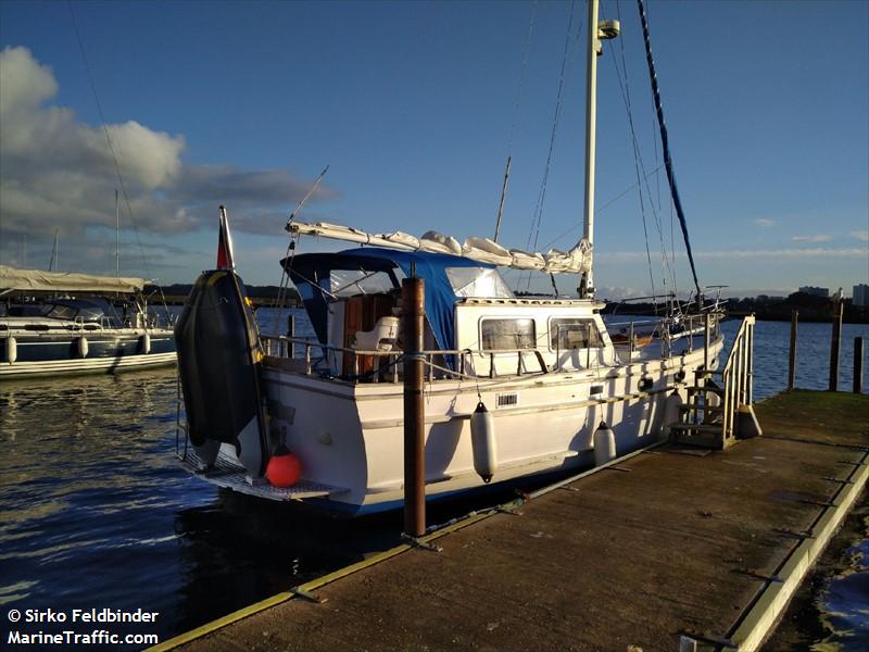 bluna (Pleasure craft) - IMO , MMSI 211395670, Call Sign DF8264 under the flag of Germany