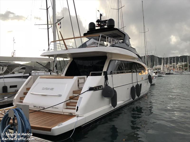 my signe (Pleasure craft) - IMO , MMSI 215000991, Call Sign 9HB5728 under the flag of Malta