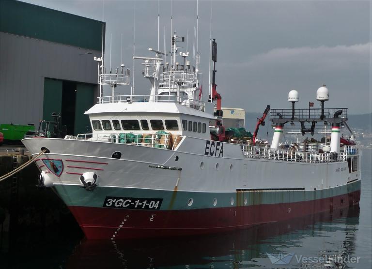 santo do mar (Fishing Vessel) - IMO 9329174, MMSI 224387000, Call Sign ECFA under the flag of Spain