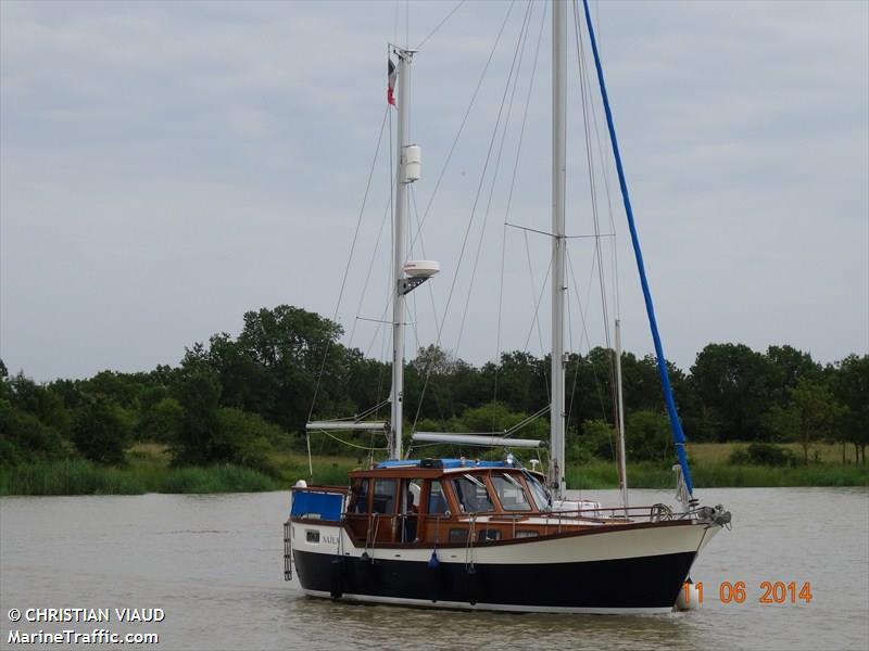 naila (Sailing vessel) - IMO , MMSI 227141280, Call Sign FAA6272 under the flag of France