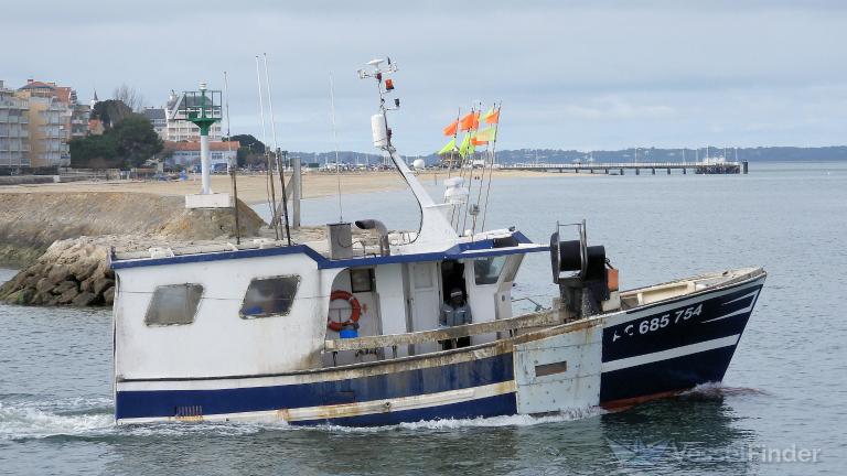 fv cycnos (Fishing vessel) - IMO , MMSI 227748550, Call Sign FI2282 under the flag of France