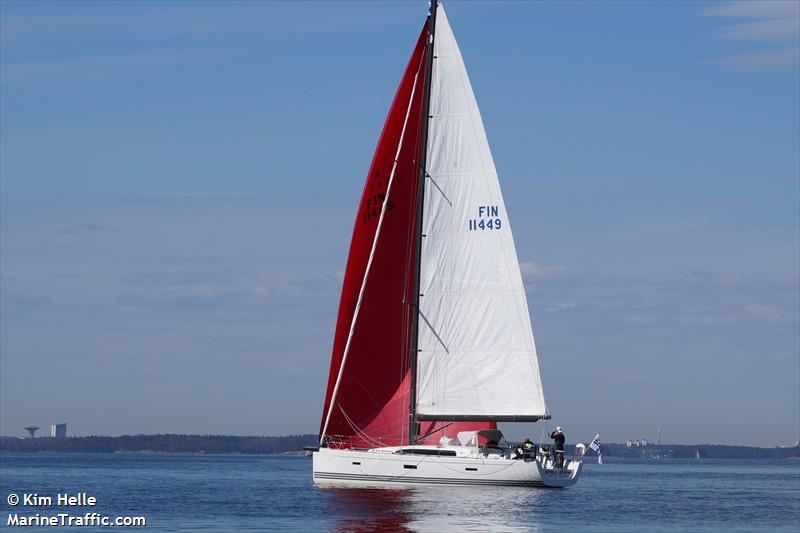 xtra staerk (Sailing vessel) - IMO , MMSI 230084780 under the flag of Finland