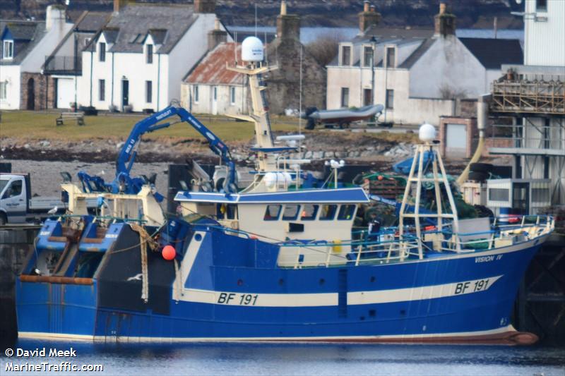 vision iv bf191 (Fishing vessel) - IMO , MMSI 232012960, Call Sign MCIK6 under the flag of United Kingdom (UK)