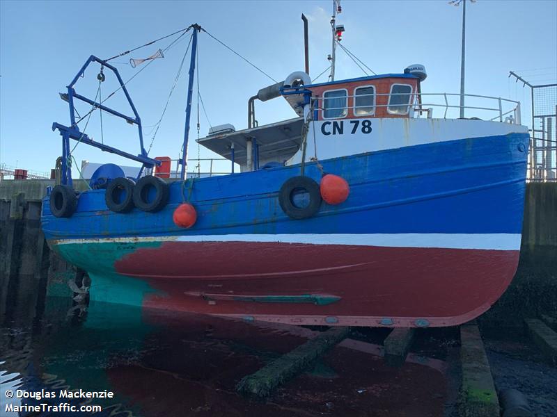 adoration ii (Fishing vessel) - IMO , MMSI 235064794, Call Sign 2BBY6 under the flag of United Kingdom (UK)