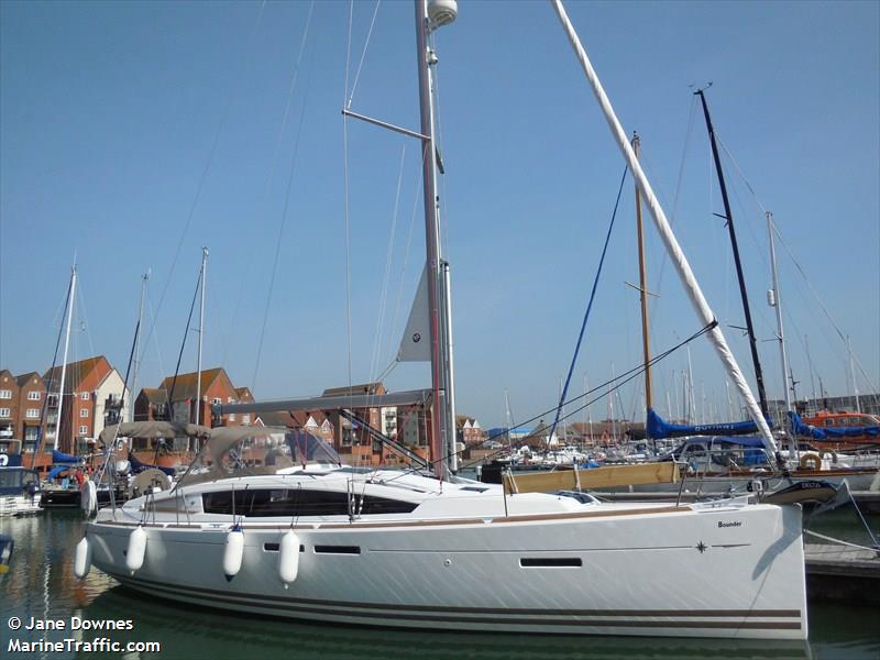 bounder (Sailing vessel) - IMO , MMSI 235103113, Call Sign 2HEY4 under the flag of United Kingdom (UK)