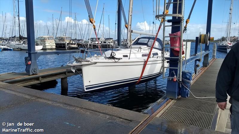 intermezzo (Sailing vessel) - IMO , MMSI 244070487, Call Sign PC4098 under the flag of Netherlands