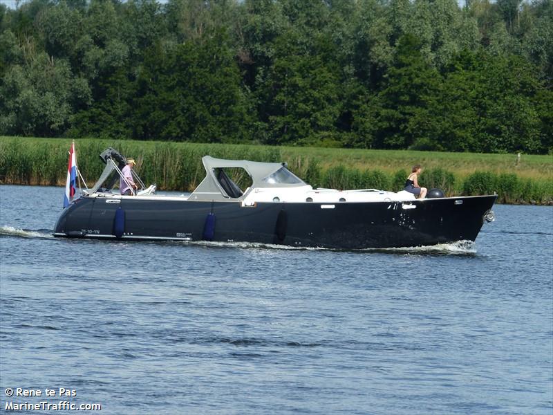 gulliver4 (Pleasure craft) - IMO , MMSI 244860553, Call Sign PI4786 under the flag of Netherlands