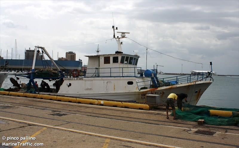 arcangela custode (Fishing vessel) - IMO , MMSI 247152790, Call Sign IKDT under the flag of Italy
