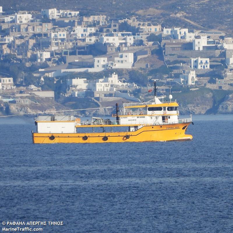 yuksel reis (Fishing vessel) - IMO , MMSI 271073249, Call Sign TCA4751 under the flag of Turkey