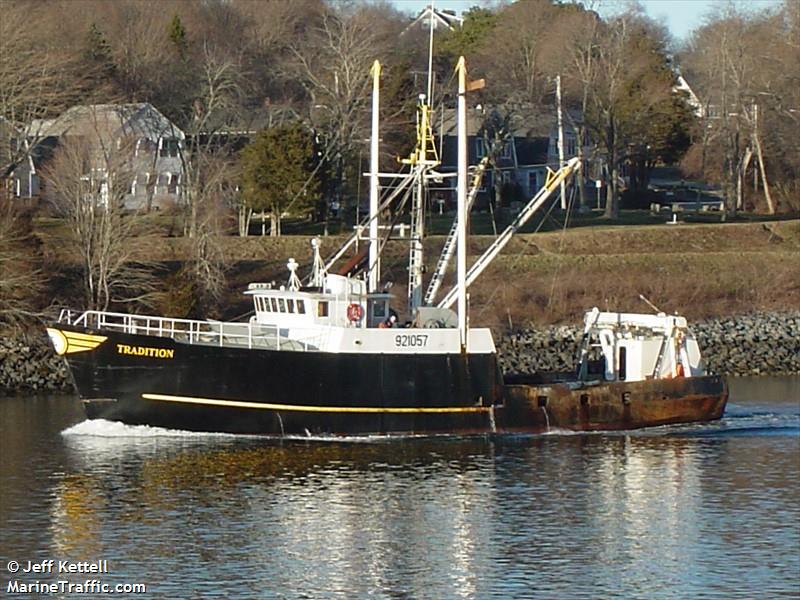 traditi0n (Fishing vessel) - IMO , MMSI 367485830, Call Sign WDF7569 under the flag of United States (USA)
