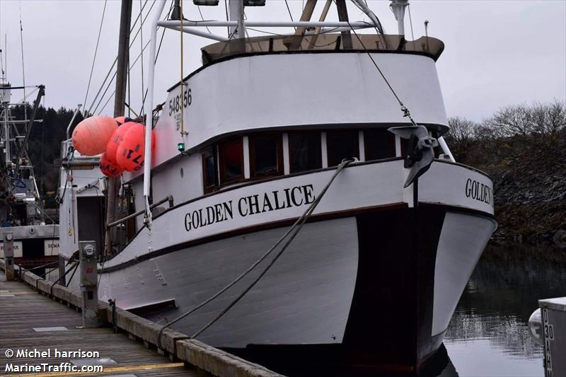 golden chalice (Fishing vessel) - IMO , MMSI 367569470, Call Sign WDG7655 under the flag of United States (USA)