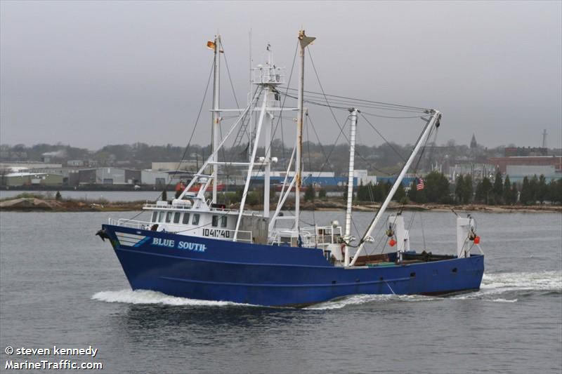 blue south (Fishing vessel) - IMO , MMSI 367723210, Call Sign WDI6883 under the flag of United States (USA)