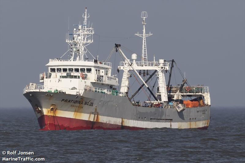 pratidina no 28 (Fishing Vessel) - IMO 8614986, MMSI 440528000, Call Sign 6NST under the flag of Korea