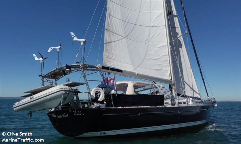 divine wind 2 (Sailing vessel) - IMO , MMSI 503025080, Call Sign VJN4802 under the flag of Australia