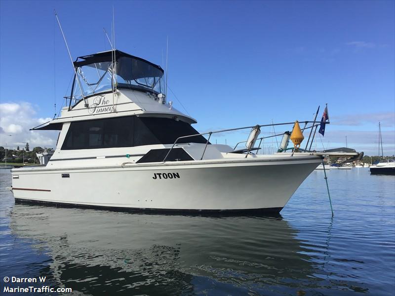 the tinney (Pleasure craft) - IMO , MMSI 503101150, Call Sign JTOON under the flag of Australia