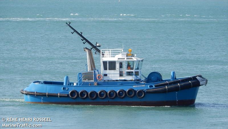 waka kume (Towing vessel) - IMO , MMSI 512000543, Call Sign ZMR6122 under the flag of New Zealand