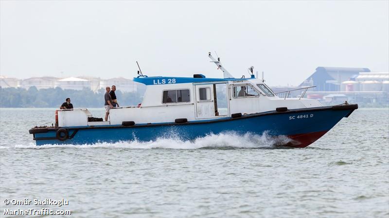 lls 28 (Pleasure craft) - IMO , MMSI 563064250 under the flag of Singapore