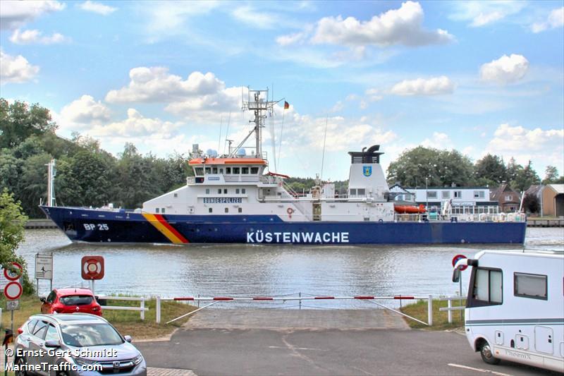 bayreuth (Pollution Control Vessel) - IMO 9252632, MMSI 211386450, Call Sign DBGY under the flag of Germany