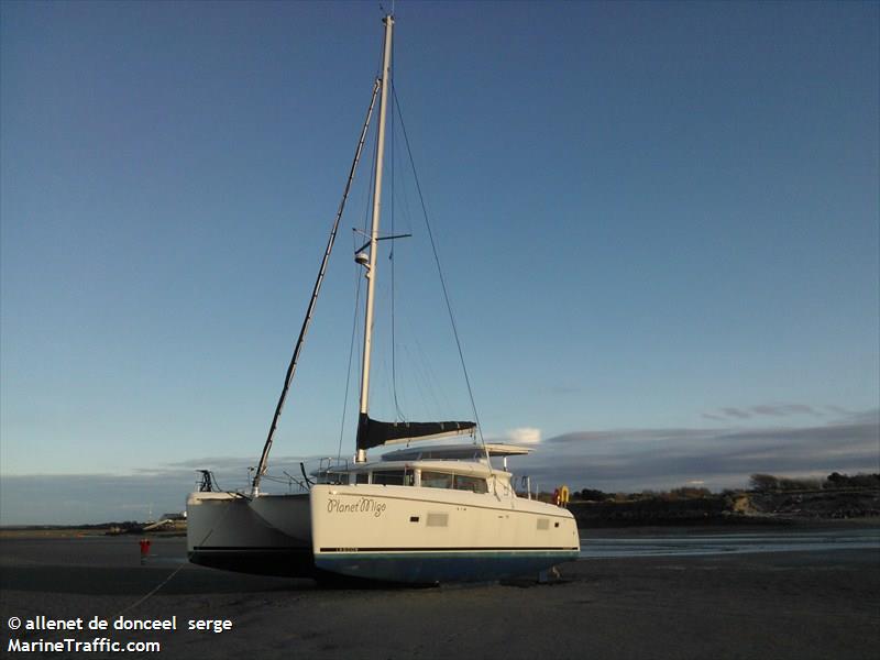 planet migo (Sailing vessel) - IMO , MMSI 227068140, Call Sign FGG9753 under the flag of France