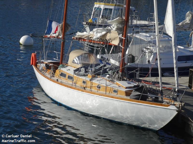 menbrial (Sailing vessel) - IMO , MMSI 227364240 under the flag of France