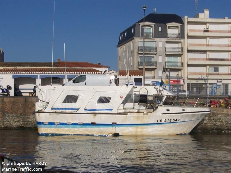 l angelot (Fishing vessel) - IMO , MMSI 227750260, Call Sign FGF7395 under the flag of France