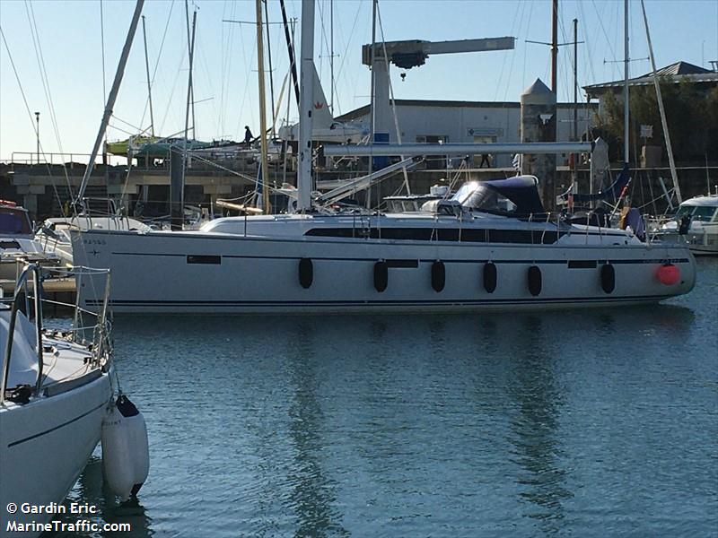 sayonara (Sailing vessel) - IMO , MMSI 228001470, Call Sign FAH2592 under the flag of France