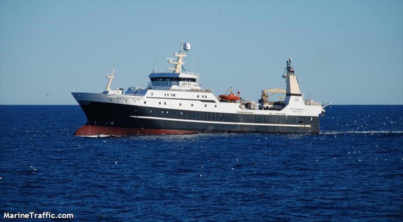 jakup b (Fishing Vessel) - IMO 8816077, MMSI 231089000, Call Sign XPPR under the flag of Faeroe Islands