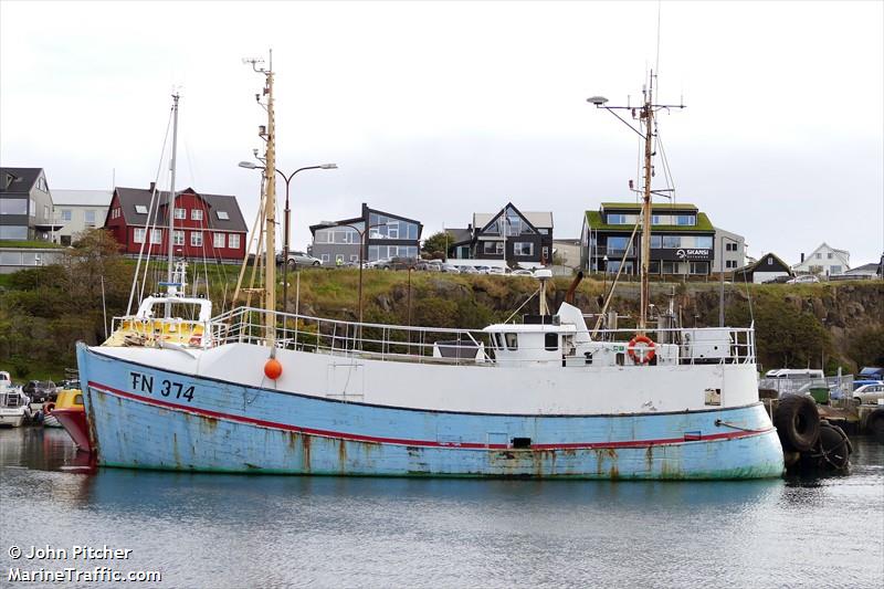 sandra tn374 (Fishing vessel) - IMO , MMSI 231223000, Call Sign OW2008 under the flag of Faeroe Islands
