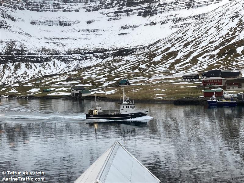 mb brandur (Fishing vessel) - IMO , MMSI 231248000, Call Sign OW2198 under the flag of Faeroe Islands
