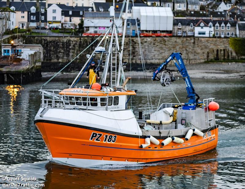 vesta (Fishing vessel) - IMO , MMSI 232011736, Call Sign MBZT7 under the flag of United Kingdom (UK)