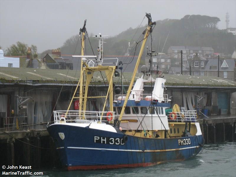 admiral gordon (Fishing vessel) - IMO , MMSI 235002810, Call Sign MKXW3 under the flag of United Kingdom (UK)