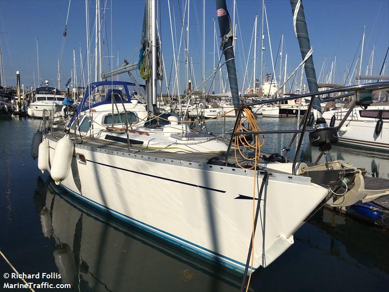 la joie d (Sailing vessel) - IMO , MMSI 235008143, Call Sign VQFT9 under the flag of United Kingdom (UK)