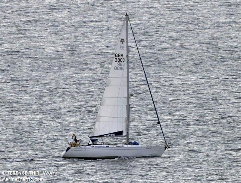 samphire (Pleasure craft) - IMO , MMSI 235010562, Call Sign VQTH7 under the flag of United Kingdom (UK)