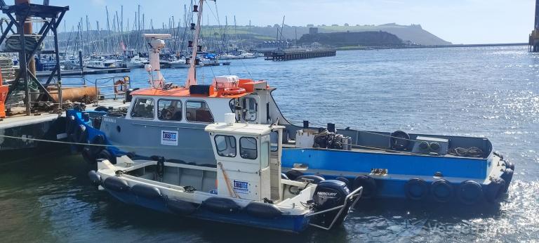 mariana k (Diving ops) - IMO , MMSI 235031085, Call Sign MKQX6 under the flag of United Kingdom (UK)