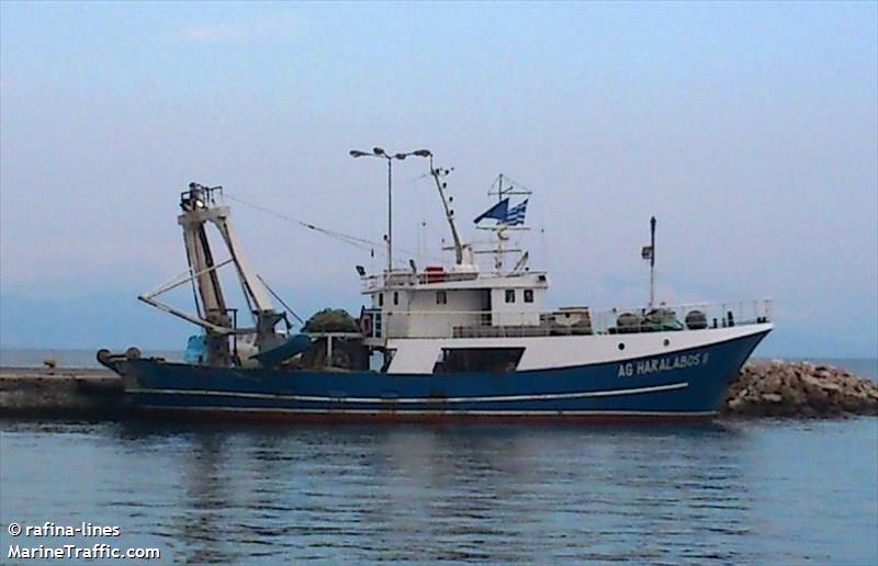 agios charalabos ii (Fishing Vessel) - IMO 8698815, MMSI 237506000, Call Sign SX2771 under the flag of Greece