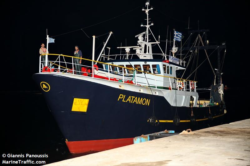 platamon (Fishing Vessel) - IMO 8695071, MMSI 237644000, Call Sign SW7972 under the flag of Greece