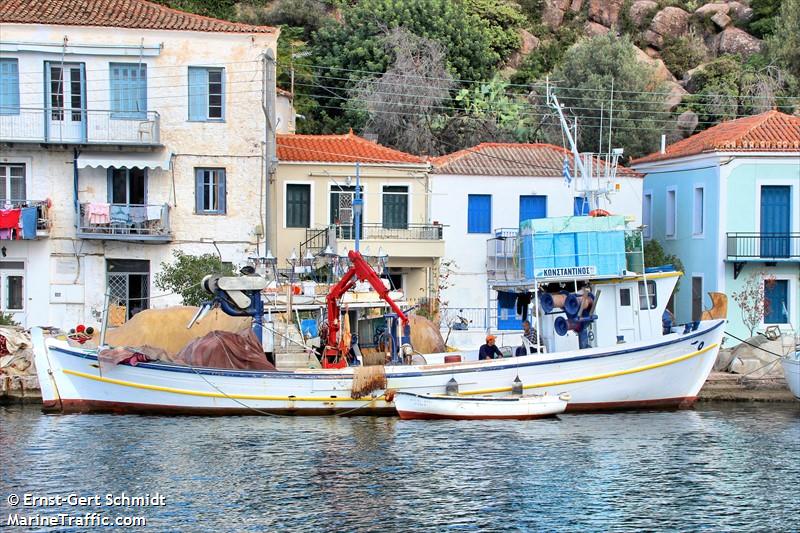 konstantinos (Fishing vessel) - IMO , MMSI 237665000, Call Sign SV7554 under the flag of Greece