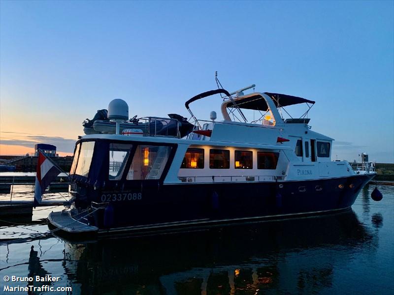 pirina (Pleasure craft) - IMO , MMSI 244030200, Call Sign PH8225 under the flag of Netherlands