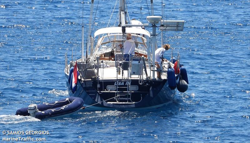 lisa iii (Sailing vessel) - IMO , MMSI 244780691, Call Sign PC4431 under the flag of Netherlands