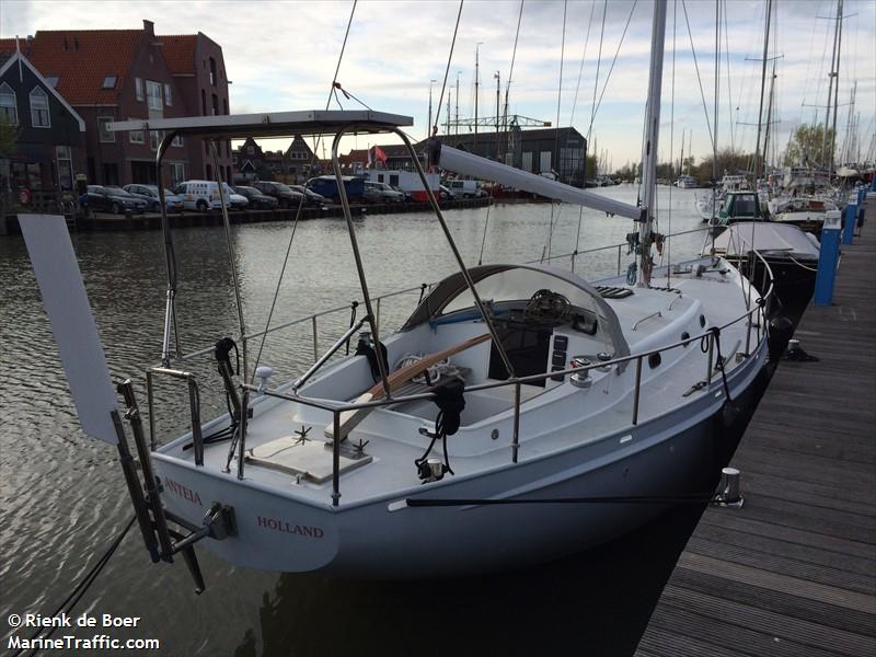 anteia (Pleasure craft) - IMO , MMSI 244830929, Call Sign PH6760 under the flag of Netherlands