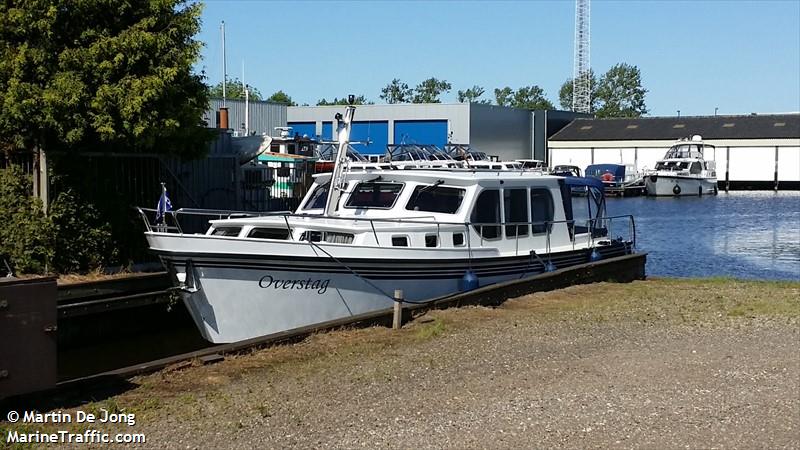 overstag (Pleasure craft) - IMO , MMSI 244860288, Call Sign PB6488 under the flag of Netherlands