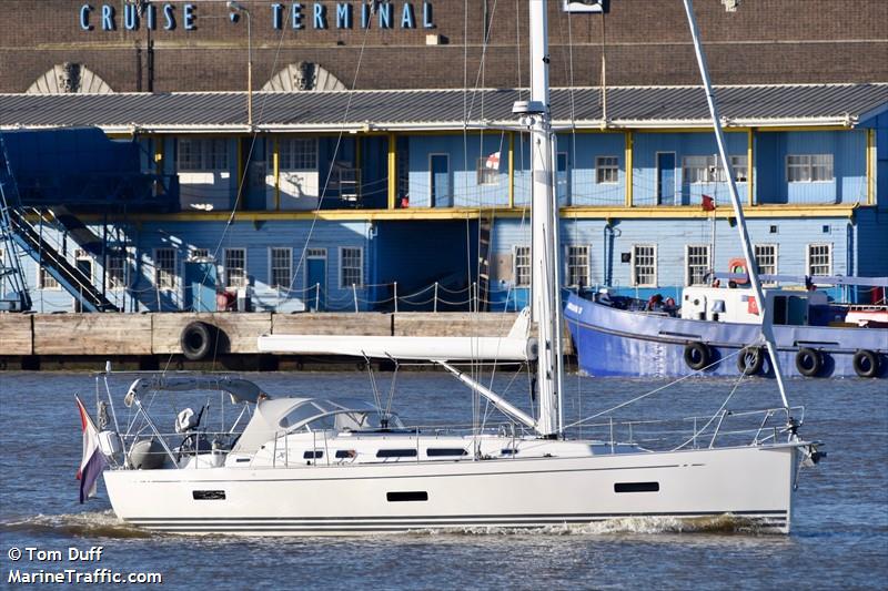 xkwadraat (Sailing vessel) - IMO , MMSI 244870904, Call Sign PB 2958 under the flag of Netherlands