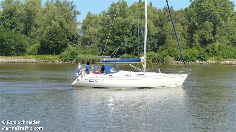 bonne four (Pleasure craft) - IMO , MMSI 244870989, Call Sign PH 9285 under the flag of Netherlands