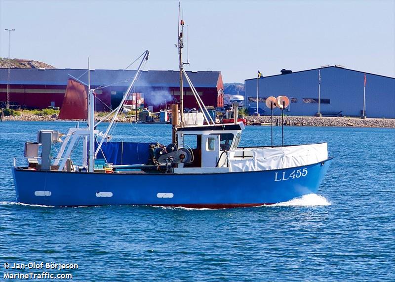 ll455 torno (Fishing vessel) - IMO , MMSI 265811130, Call Sign SFB7831 under the flag of Sweden