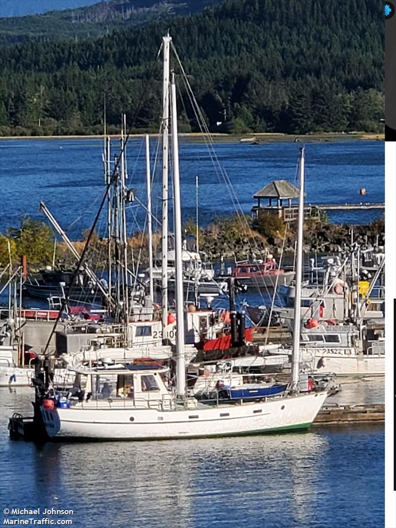 inscrutable (Sailing vessel) - IMO , MMSI 316039361 under the flag of Canada