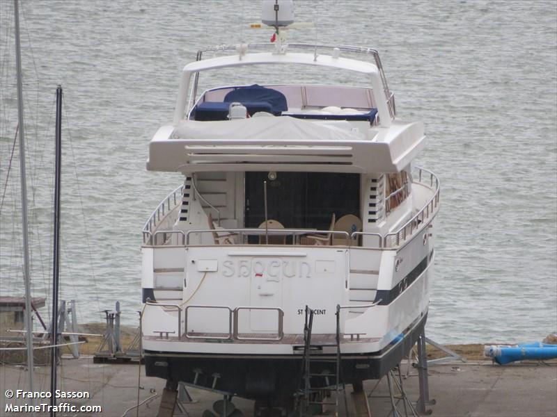 shogun (Pleasure craft) - IMO , MMSI 319087400 under the flag of Cayman Islands