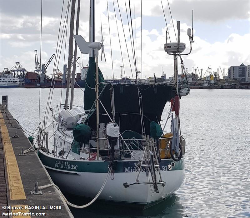 brick house (Sailing vessel) - IMO , MMSI 366834610, Call Sign WDA6641 under the flag of United States (USA)