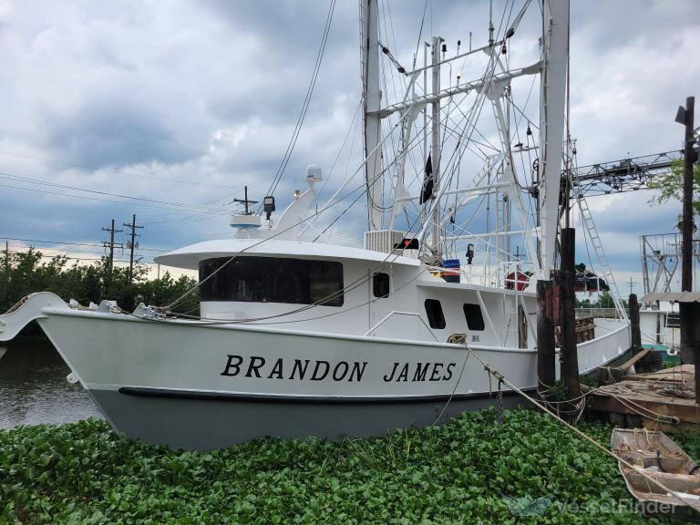 brandon james (Fishing vessel) - IMO , MMSI 367450030, Call Sign WDF4283 under the flag of United States (USA)