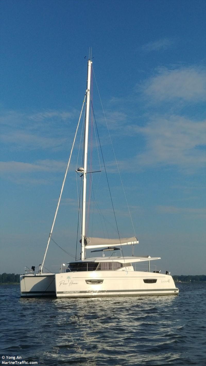 pau hana (Sailing vessel) - IMO , MMSI 368072650, Call Sign WDK6244 under the flag of United States (USA)