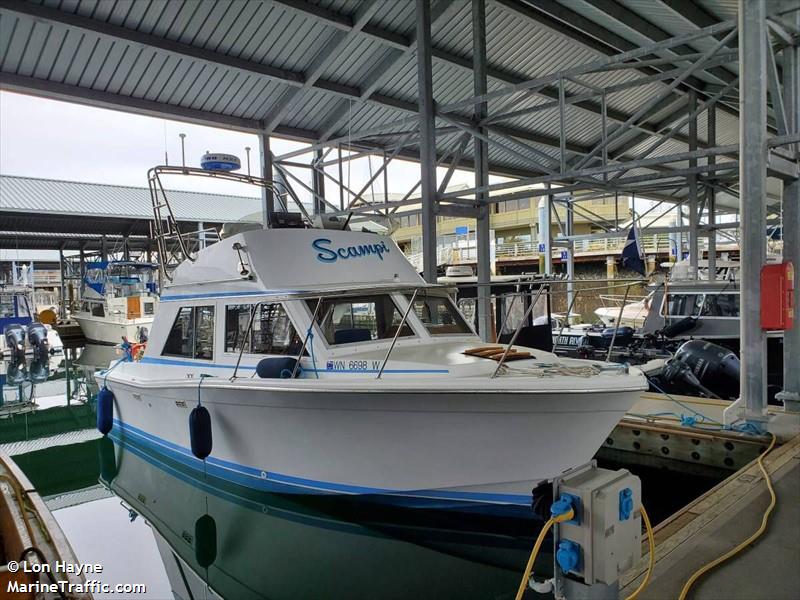 scampi (Pleasure craft) - IMO , MMSI 368077220, Call Sign WDK6704 under the flag of United States (USA)